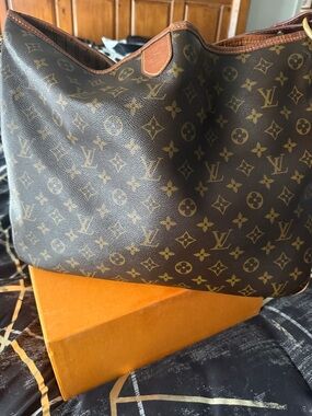 Louis Vuitton Monogram Hobo Bag - Brown/Gold